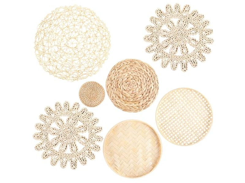 Arte de Pared de Macramé Decoración Bohemia Colorida Interior Bohemia