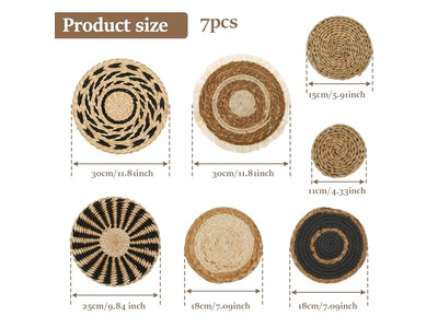 Decoración Rústica de Granja para el Hogar Decoración de Yeso Marroquí