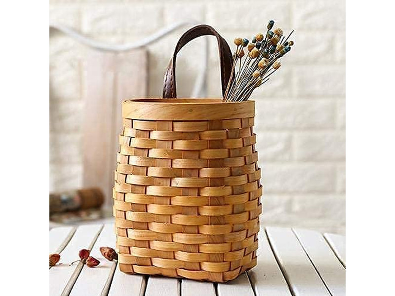 Decoración de pared para niños, arte boho, cestas colgantes para exteriores