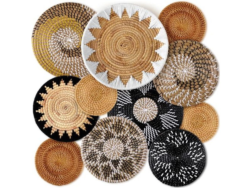 Decoración de Habitación Boho Pared Viviente para Dormitorio Colorido Costero