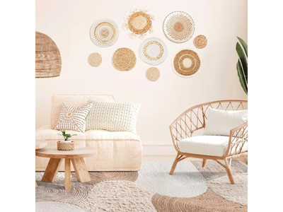 Decoración Única para Sala de Estar Pared de Hogar de Lujo