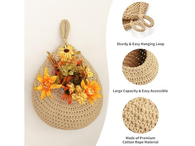 Decoración de bambú hecha a mano para comedor cestas circulares de mimbre